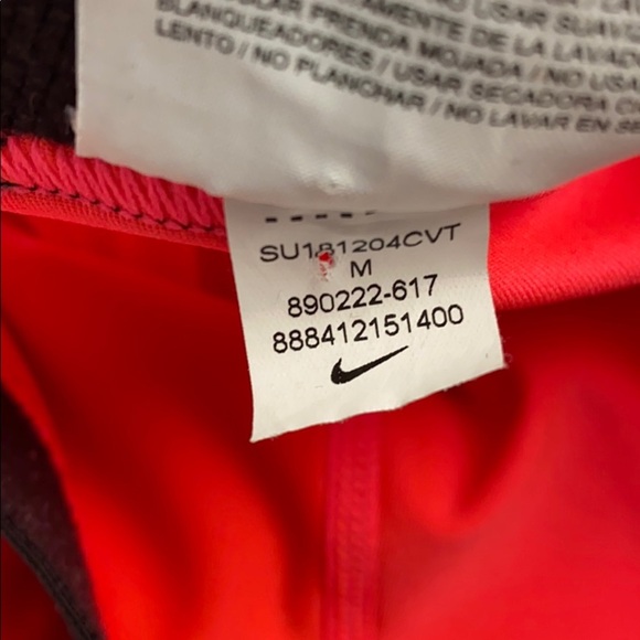 Nike Pro Racer pink and black athletic compression shorts 890222-617 - Picture 10 of 13